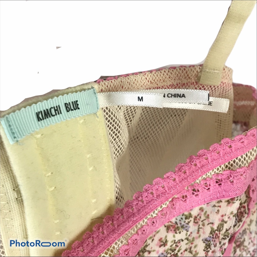 Kimchi blue UO floral sheer corset bralette - Picture 9 of 9